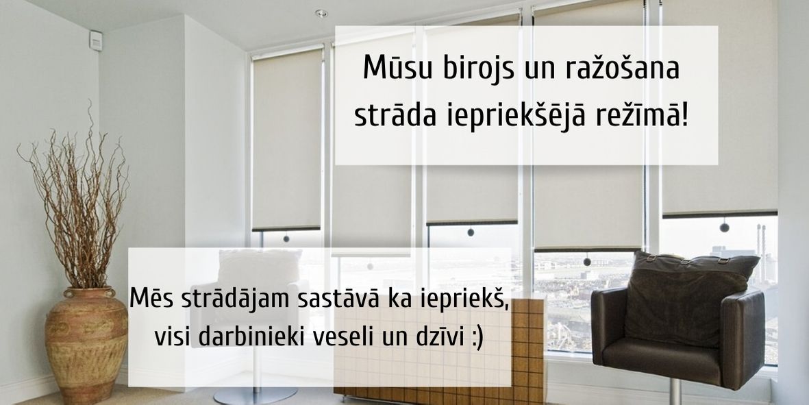 Rullo-kasešu žalūzijas, auduma ruļļu-žalūzijas, vertikālās žalūzijas, horizontālas žalūzijas, fotožalūzijas image Rullo-kasešu žalūzijas, auduma ruļļu-žalūzijas, vertikālās žalūzijas, horizontālas žalūzijas, fotožalūzijas